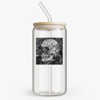 Банка с бамбуковой крышкой