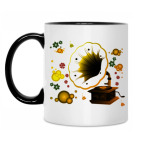 Кружка двухцветная