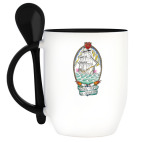 Кружка с ложкой