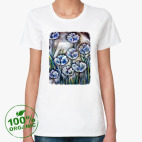 Женская футболка органик