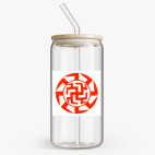 Банка с бамбуковой крышкой