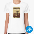 Женская спортивная футболка