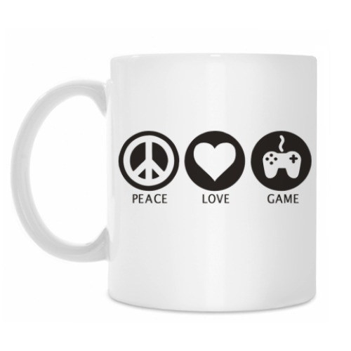 Кружка с принтом Game!