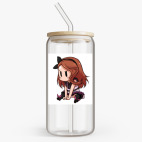 Банка с бамбуковой крышкой