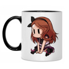 Кружка двухцветная