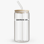 Банка с бамбуковой крышкой