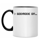 Кружка двухцветная