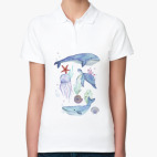 Женская рубашка поло