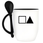 Кружка с ложкой