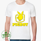 Мужская футболка органик