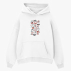 Толстовка худи оверсайз