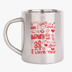 Кружка металлическая