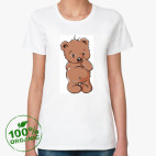 Женская футболка органик