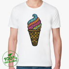 Мужская футболка органик