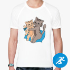 Мужская спортивная футболка