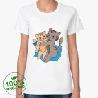 Женская футболка органик