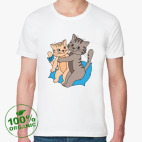 Мужская футболка органик