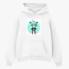 Толстовка худи оверсайз