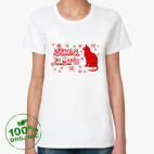 Женская футболка органик