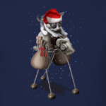 Happy New Year steampunk cat