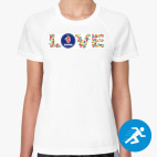 Женская спортивная футболка