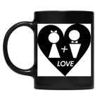 Кружка цветная UV-DTF