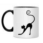 Кружка двухцветная