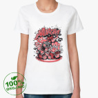 Женская футболка органик