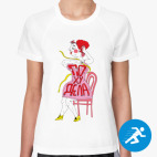 Женская спортивная футболка