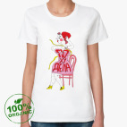 Женская футболка органик