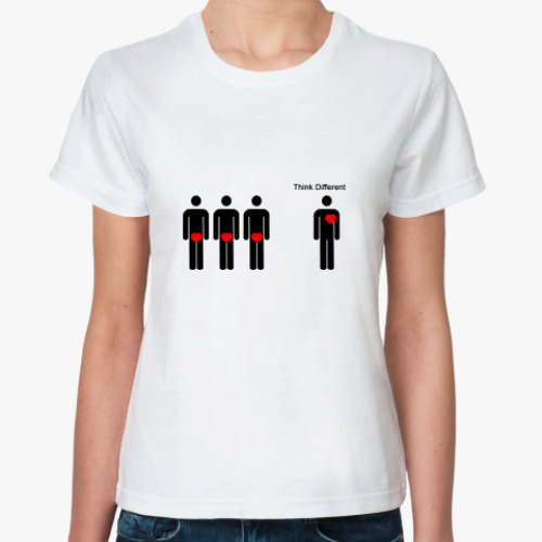 Классическая футболка Think Different