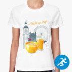 Женская спортивная футболка