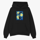 Толстовка худи оверсайз