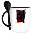 Кружка с ложкой