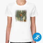 Женская спортивная футболка