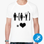 Мужская спортивная футболка