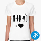 Женская спортивная футболка