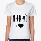 Женская футболка