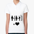 Женская рубашка поло