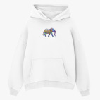 Толстовка худи оверсайз