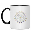 Кружка двухцветная