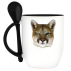 Кружка с ложкой