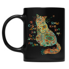 Кружка цветная UV-DTF