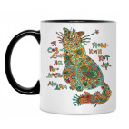 Кружка двухцветная