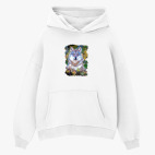 Толстовка худи оверсайз