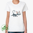 Женская футболка органик