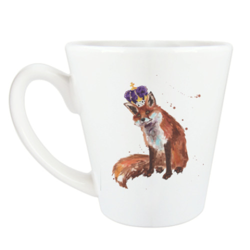 Чашка Латте Aquarelle Royal Fox