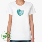 Женская футболка органик