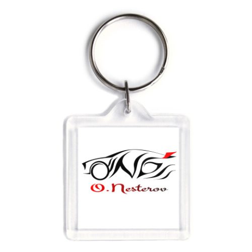 Брелок с принтом ОНБ