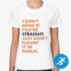 Женская спортивная футболка